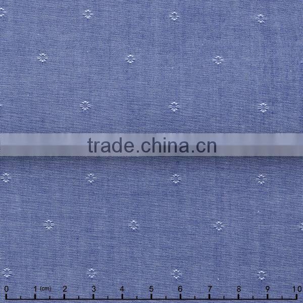 James new developed fashion dobby regular soft with floral shirting fabrics