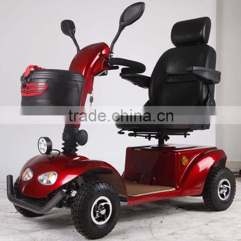 500w 4 wheel CE mobility scooter for elderly and handicapped