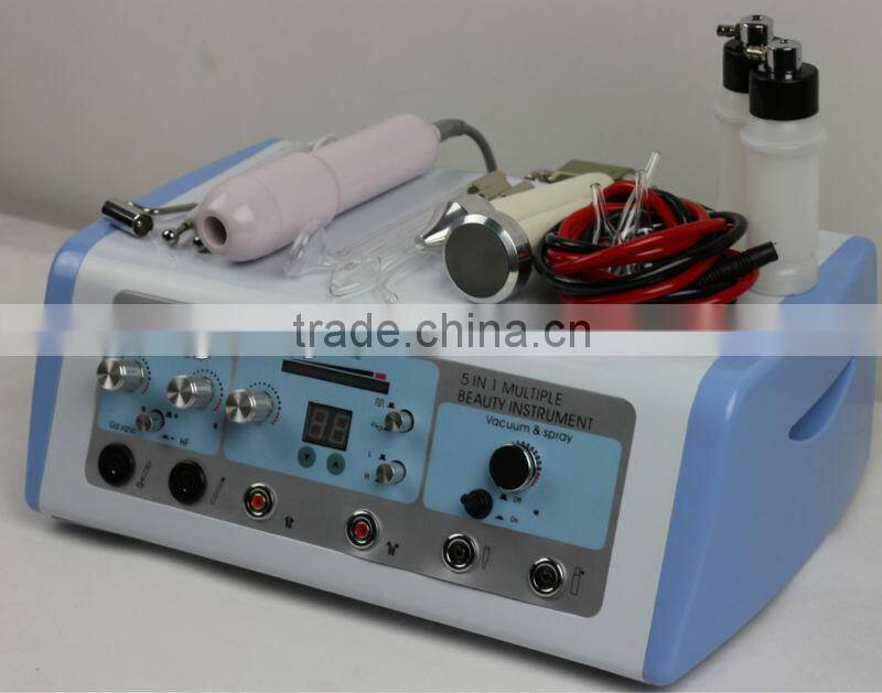 Portable high frequency galvanic facial machine