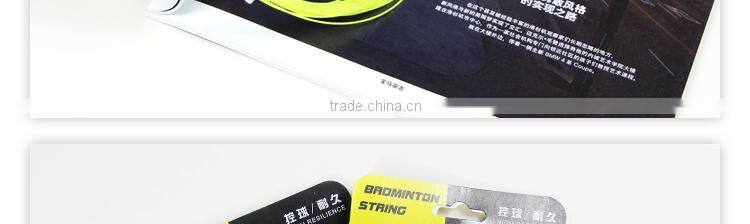 high string tension black nylon badminton racket string badminton string
