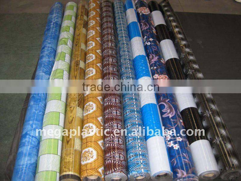 Imitation Wood vinyl linoleum floor in Sheet/ Roll