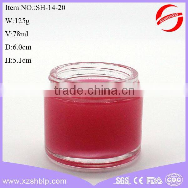 clean glass airless cosmetic glass bottle for girls