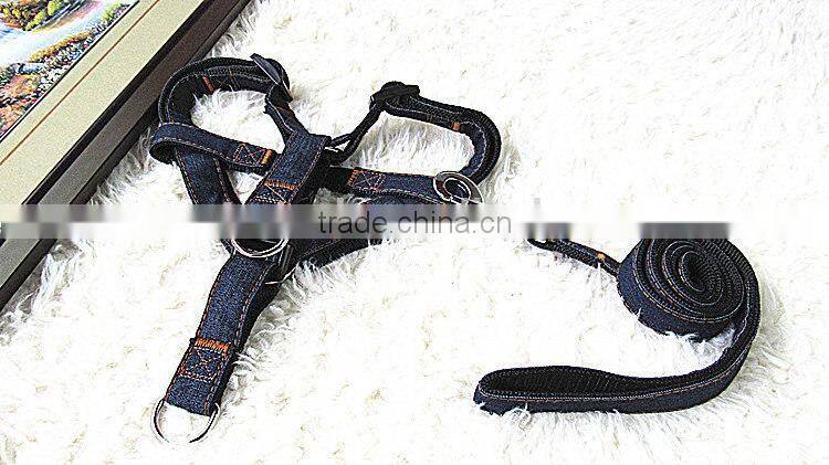 Branded Cheap Bulk Pet Supplies L Denim Pet Leashes