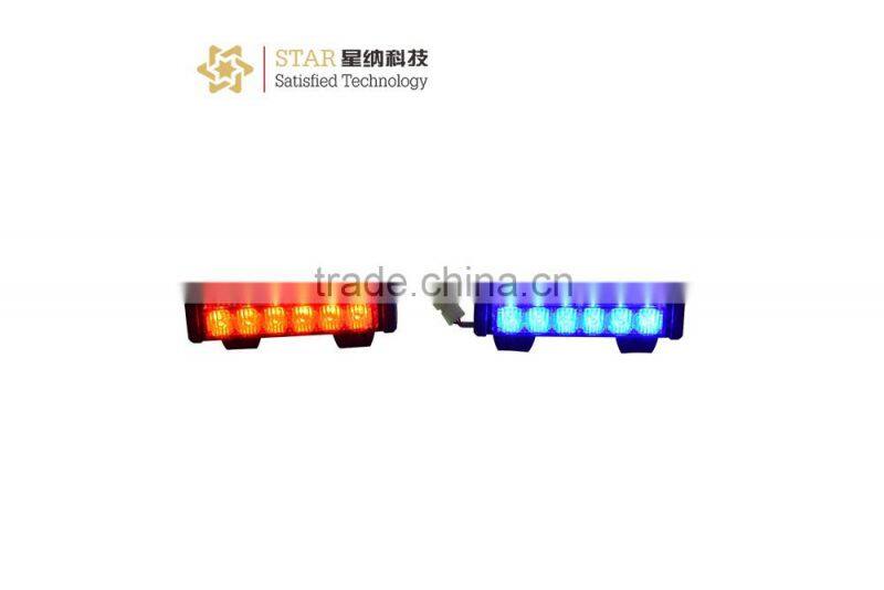 auto emergency led mini strobe visor lighting
