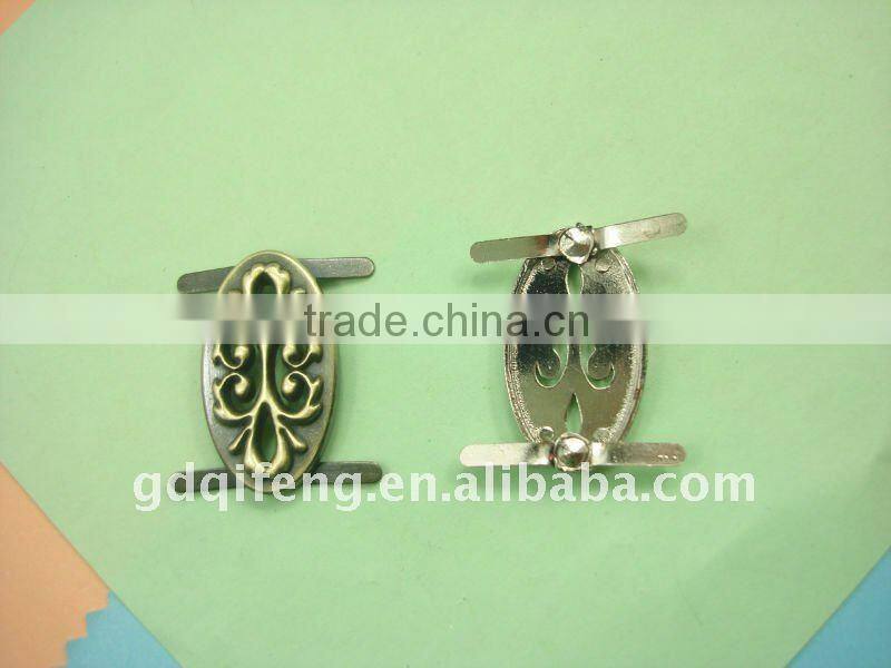 qifeng well design metal shoes lable q-2392