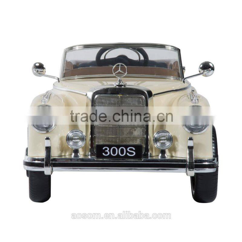 Aosom 12V Mercedes Benz 300S Kids Electric Ride On Car with MP3 and Remote Control