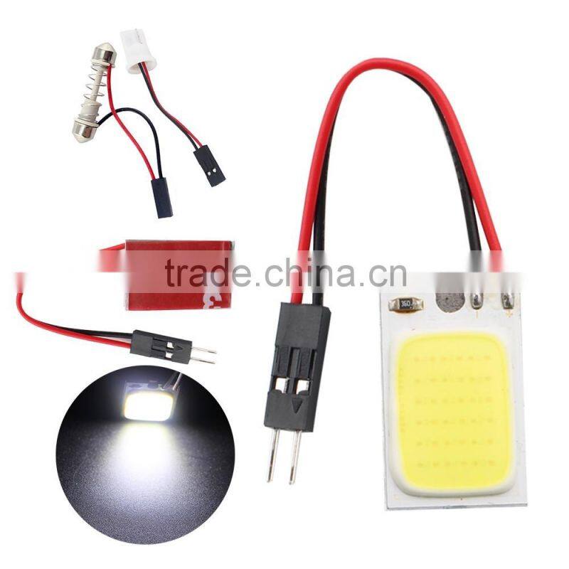 COB 18SMD Festoon T10 car led bulb 12v led small panel light