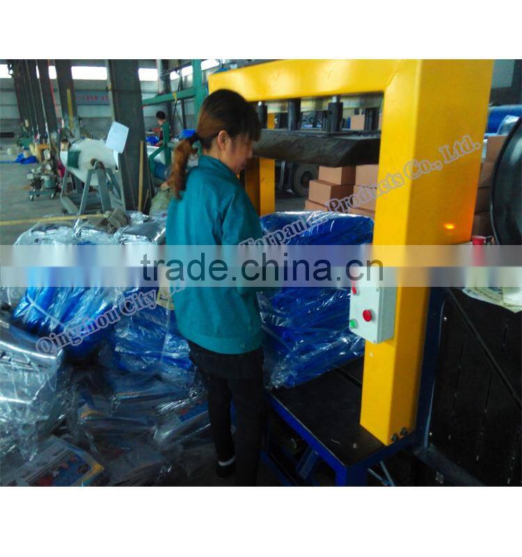 china PE tarpaulin factory, quality blue orange pe waterproof tarpaulin mesh fabric canvas tarpaulin