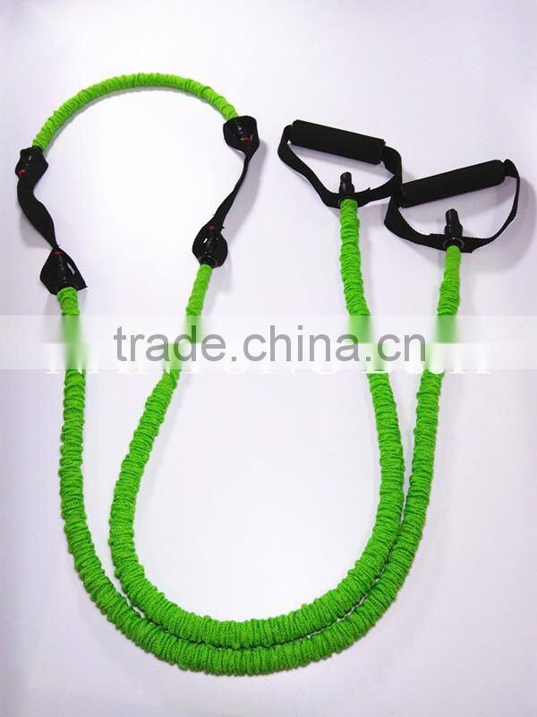 Multifunctional Expander Toning Tube with Sleeve