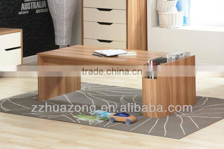 Japanese Style MDF Coffee Table With Storage Notch