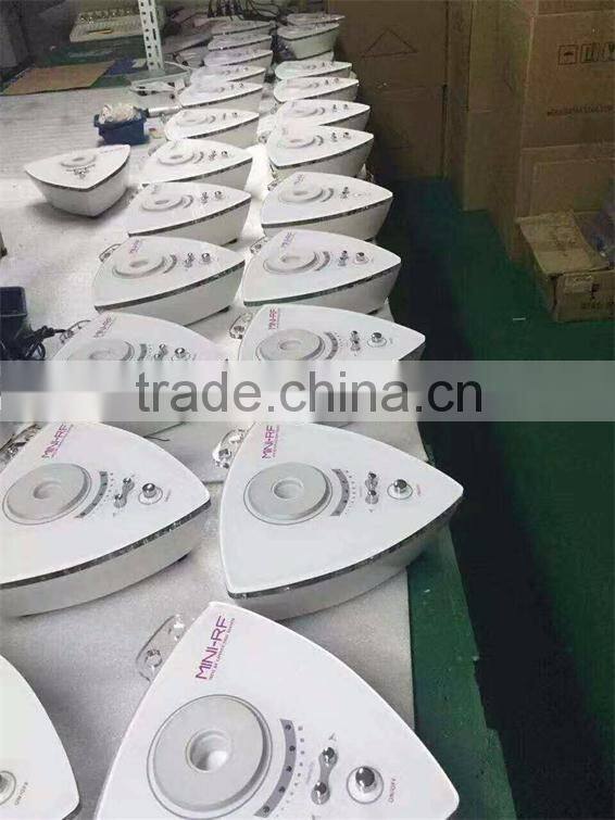 mini monopolar rf anti wrinkle machine acne removal device