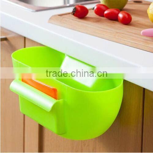 Plastic Kitchen Garbage Bowl,Trash Hanging Holder Bowl,Waste Storage Bin