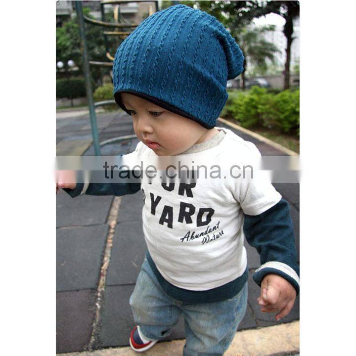 Wholesale Baby Kids Cute Crochet Infant Toddler Beanie Hat Warm Winter Boys Girls Cap Children Accessories