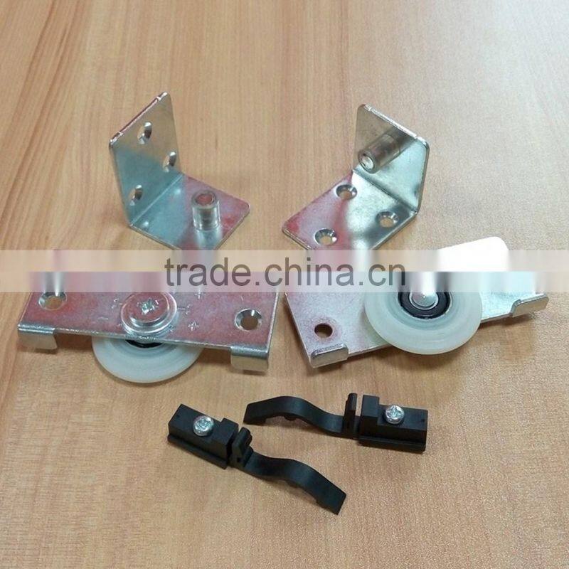 Hot Sales Furniture Wardrobe Sliding Door Roller Fittings for Sliding Wardrobe Closet Door System