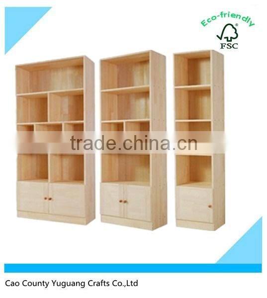 wooden display cabinet hollow-out