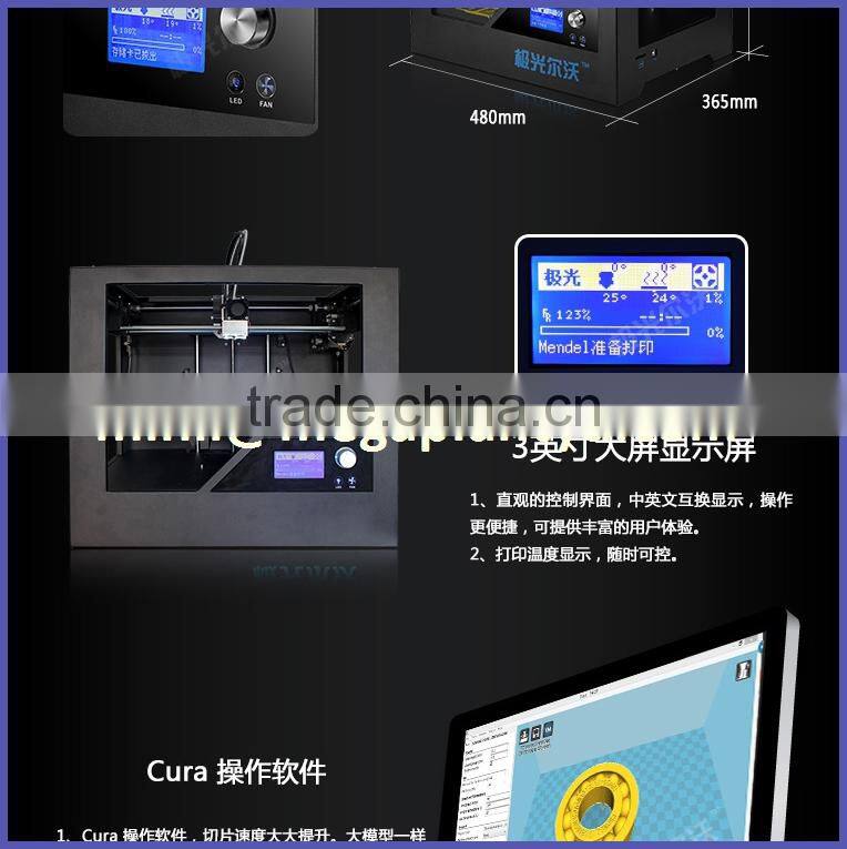 Portable 3d printer rapid prototyping