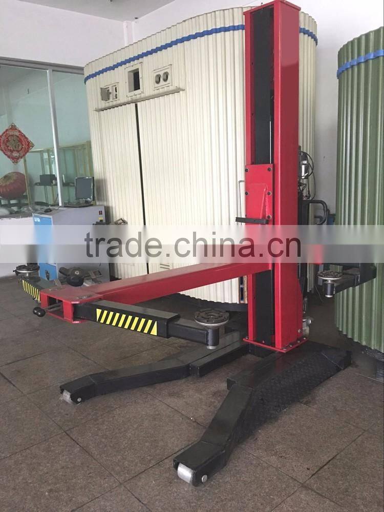 Factory Price Car Elevator With CE Portable Car Lifting Single Post Car Lifts Price