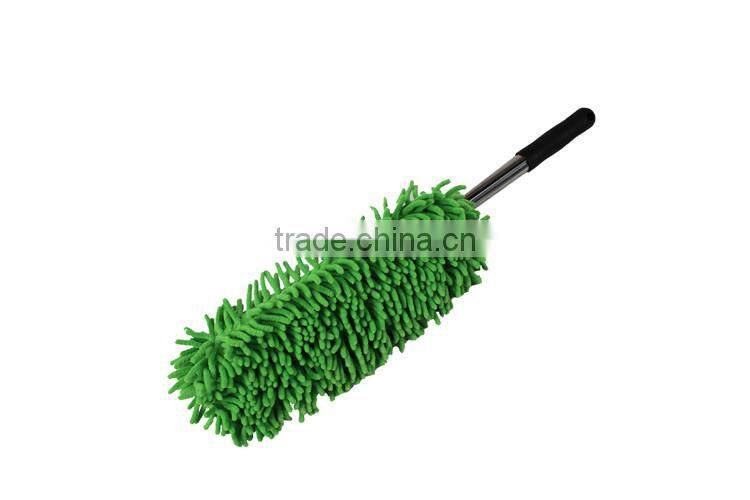 chenille pp car cleaning duster with long handle