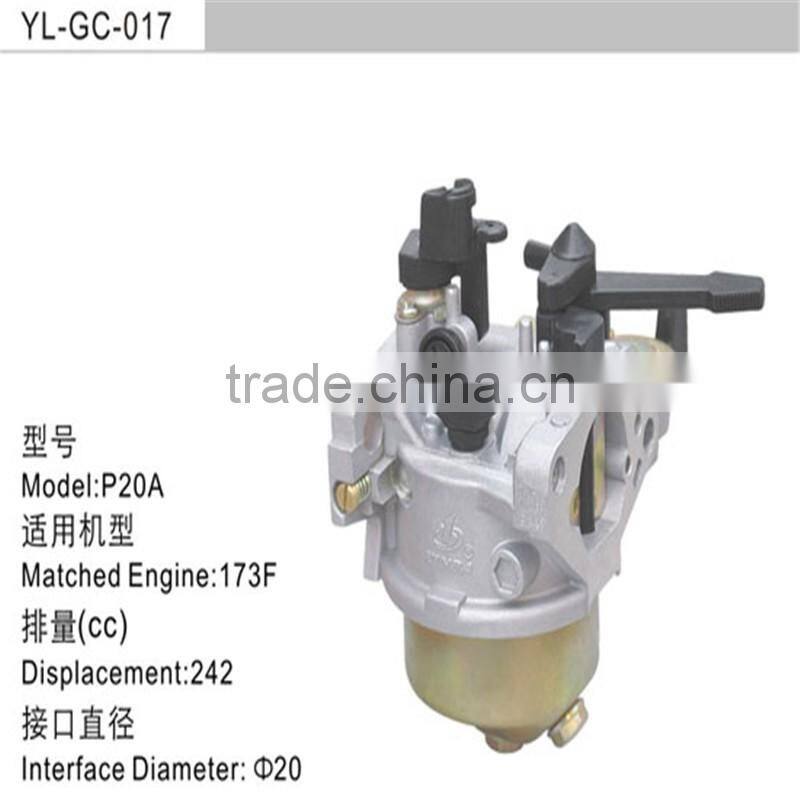 173F GX240 gasoline engine spare parts carburetor