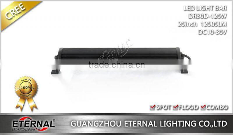 120W 22inch heavy duty construction vehicles crane mining truck forklift excavator high brightness driving spot light bar