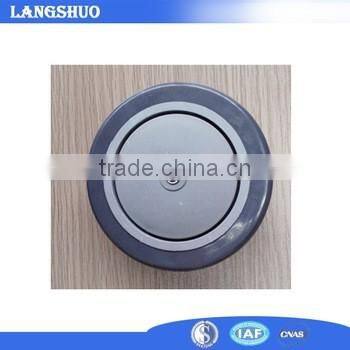 Qingdao High Quality Adjustable 5Inch PU Caster Wheels/Single Caster Wheels