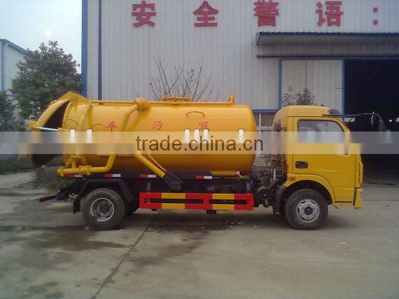 Advanced Dongfeng Duolika 4x2 high pressure sewer flushing truck