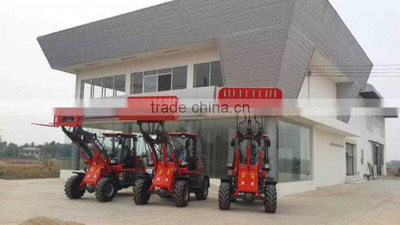 Cheap price Everun compact wheel loader ER12 with snow bucket