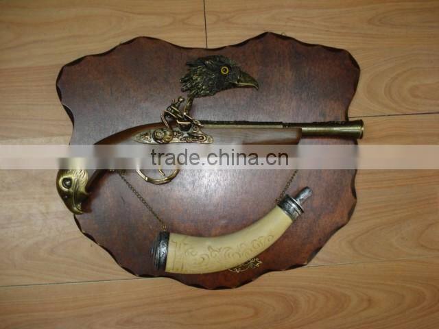 Factory direct kids toys wooden replica gun