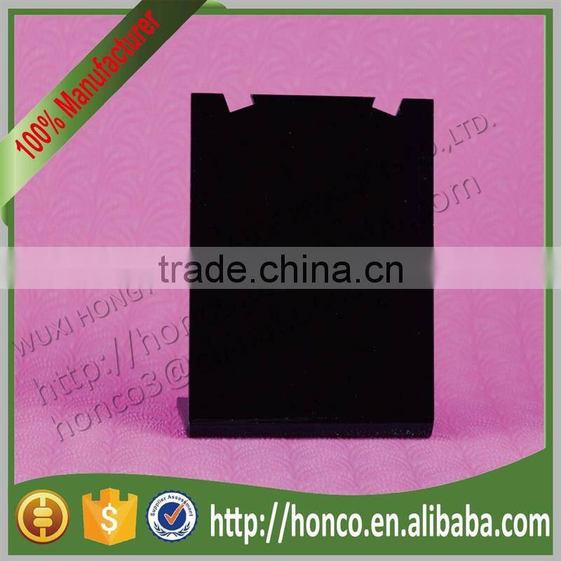 Black Colour Acrylic Jewelry Necklace Display Rack Stand