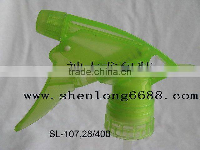 Plastic lotion pump trigger sprayer