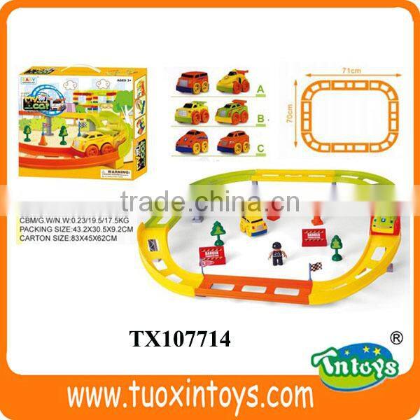 custom mini toy car, slot car track, electric slot car racing track set