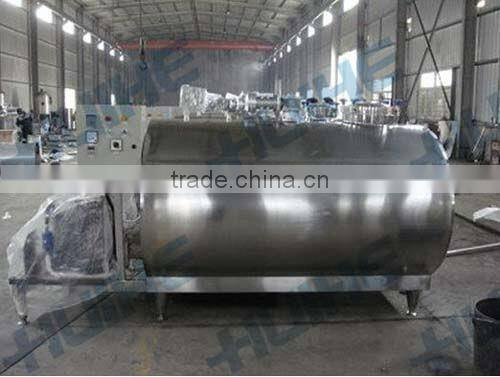 2000l horizontal milk cooling tank