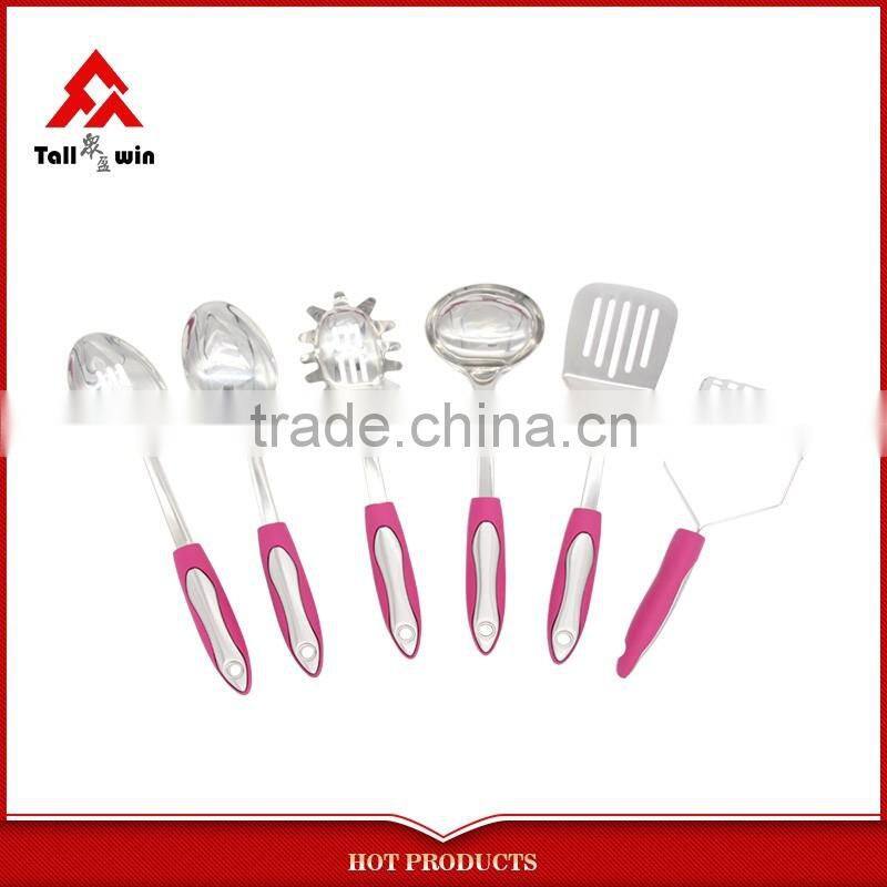 nylon tool solid turner with stainless steel handle