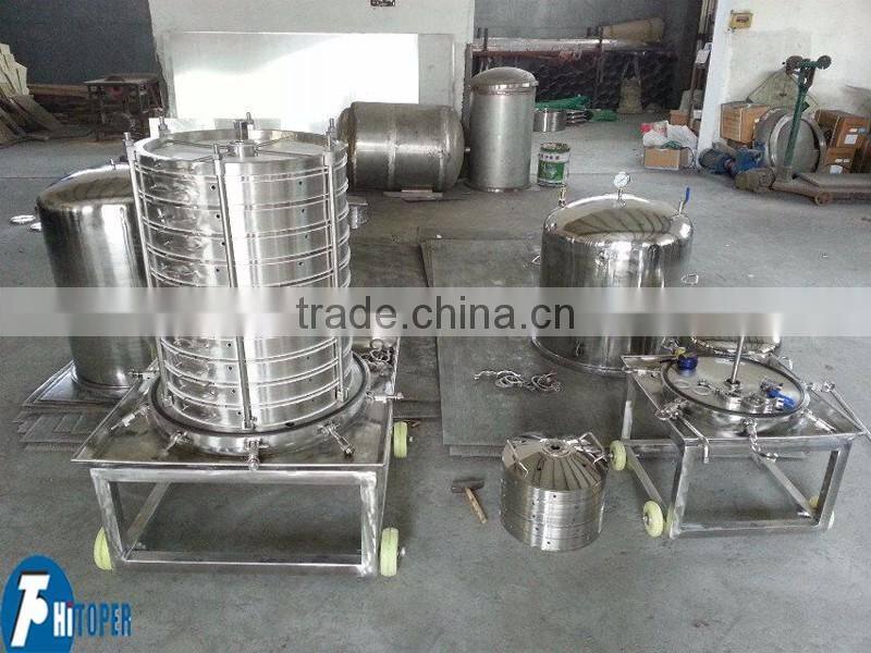 Environmental protectional stainless steel stacked filter, laboratory used small filter for sale