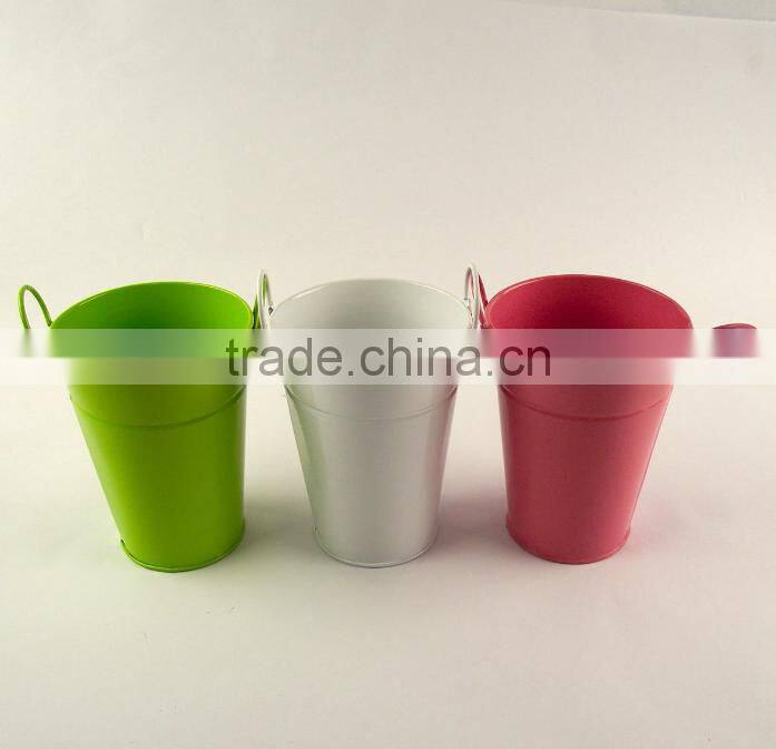 Galvanized Floral Bucket