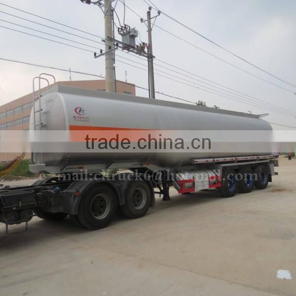 Price promotion CLW 3 axis 55m3 Fuel Trailer with FAW tractor