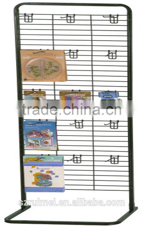 Customized floor standing slipper display rack