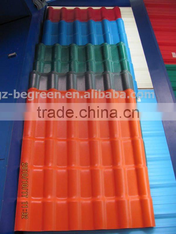 Corrosion resistance synthetic roof tile with25 years guarantee construction roof materials