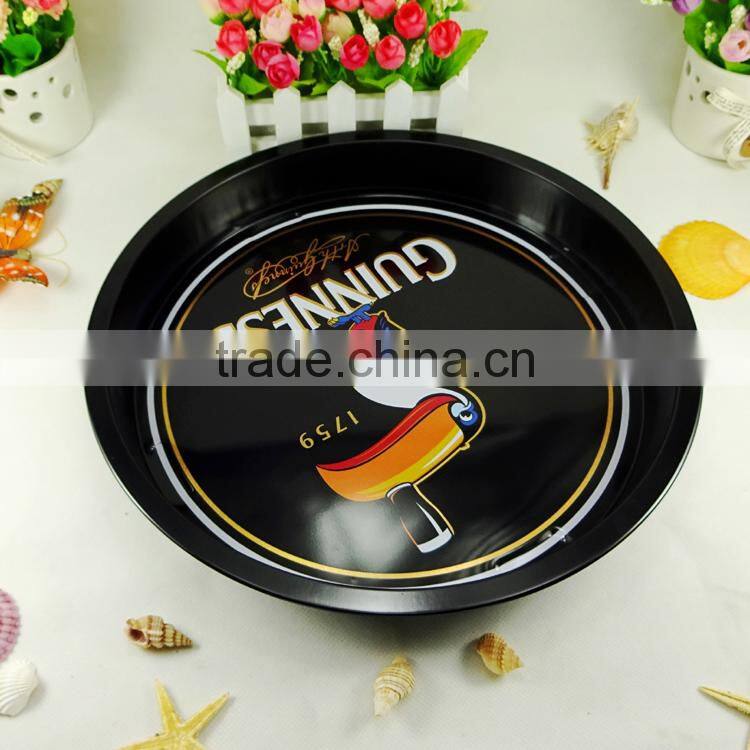 Small Round Metal tin tray