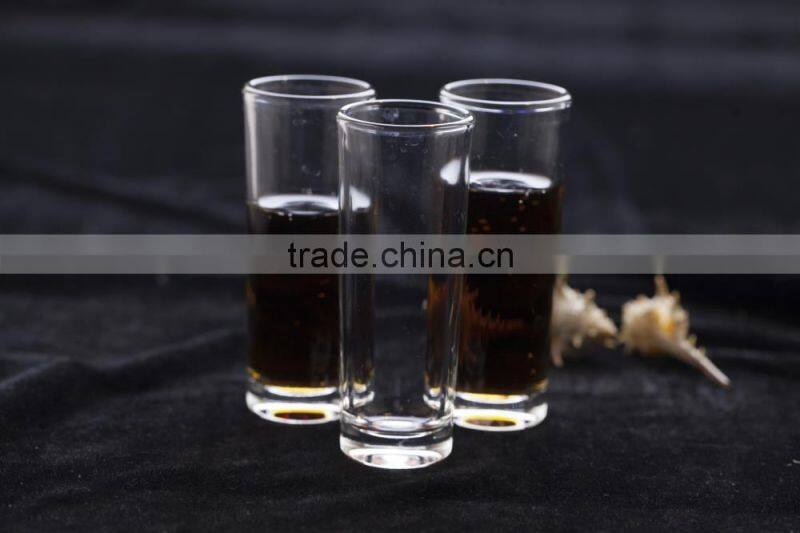65ml clear shot or shooter glass