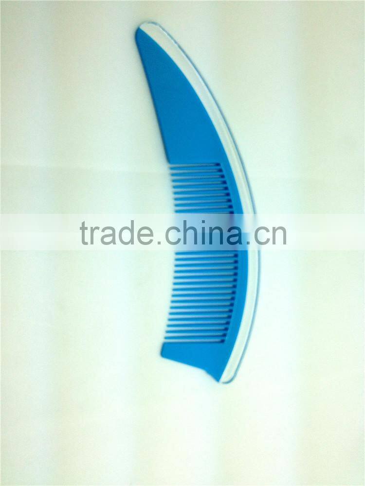Plastic Exquisite Handmade Organic Ox Horn Hair Comb 15.5*4.5