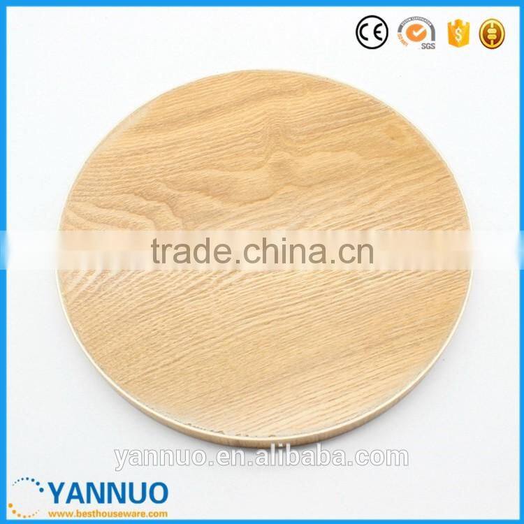 Natural Wooden tea Dish, pizza Fruit Tray, small and Big wood Plate