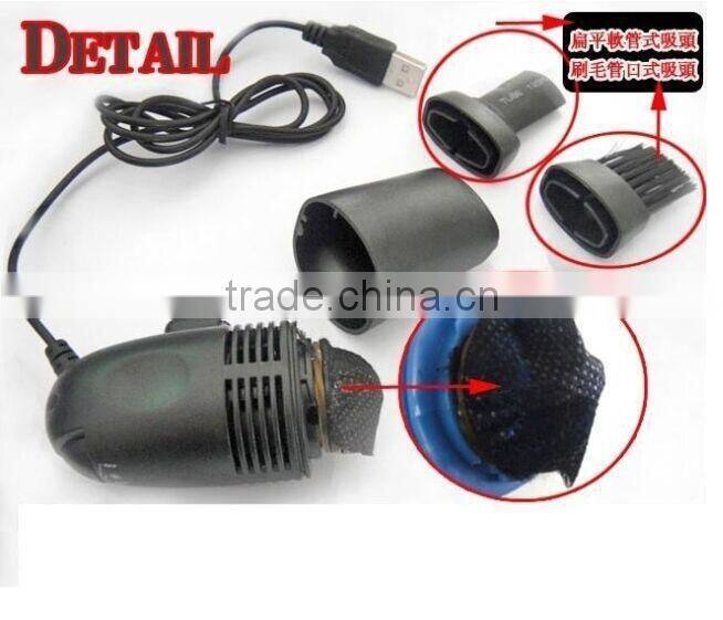 Mini USB Keyboard Vacuum Cleaner For Laptops/Computers