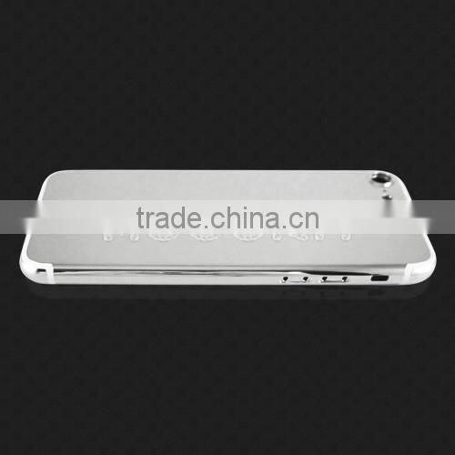 Platinum back housing, mirror gold plated back cover for iPhone7