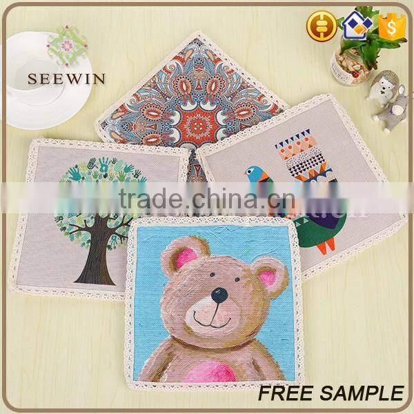 dining tables decor colorful nice beer coasters