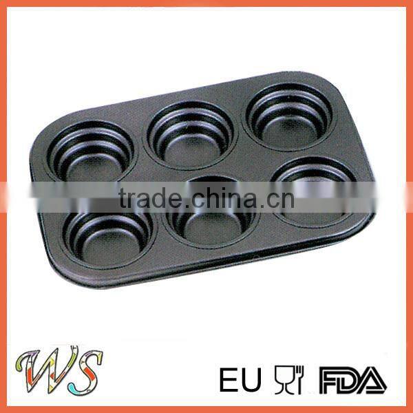 Non-stick Carbon Steel Tartan Shape Muffin Pan