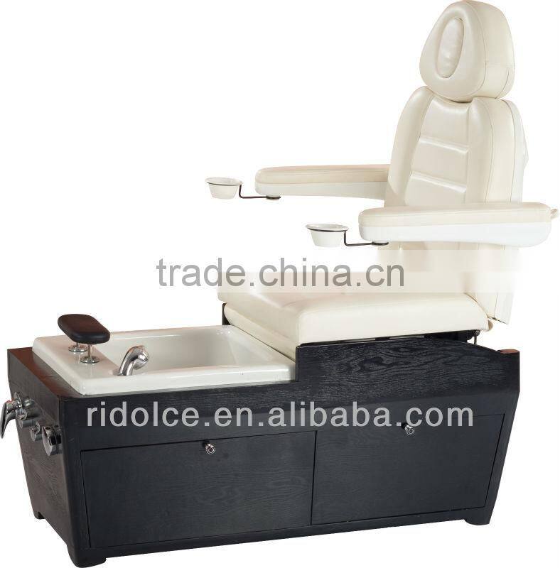 Electric Pedicure Chair / Salon Furniture used electric massage table deluxe massage chair DS-H2308