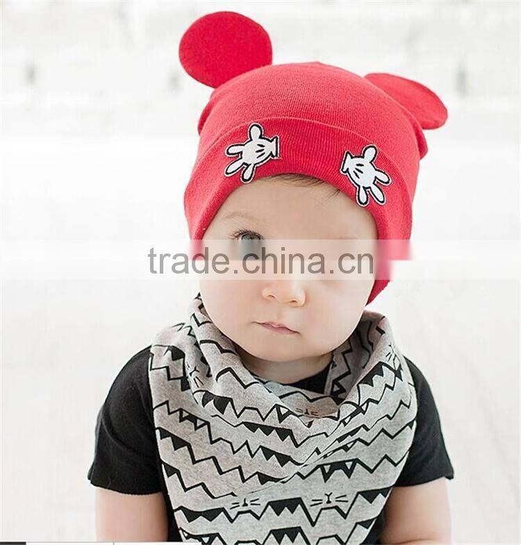 Baby Girl Cotton Beanies Cartoon Designs Infant Kids Spring Autumn Hat Cap