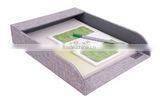 Desktop Orgainzer A4 Papers Documents Stationery Holder Files Tray, Gray