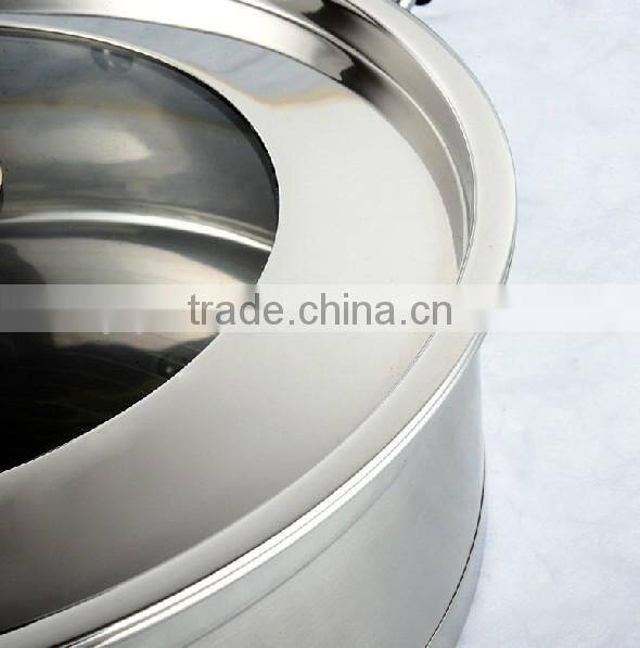 18/10 stainless steel cookware set cooking pot set